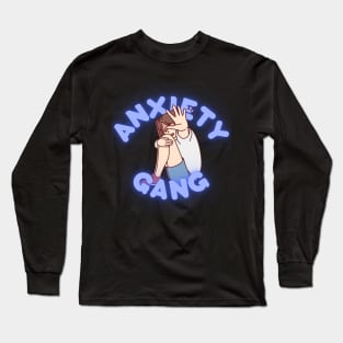 Go Away! - Anxiety Gang Long Sleeve T-Shirt